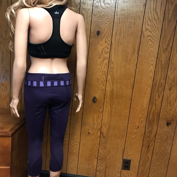 Lululemon" Run Inspire Crop leggings purple - Picture 9 of 16